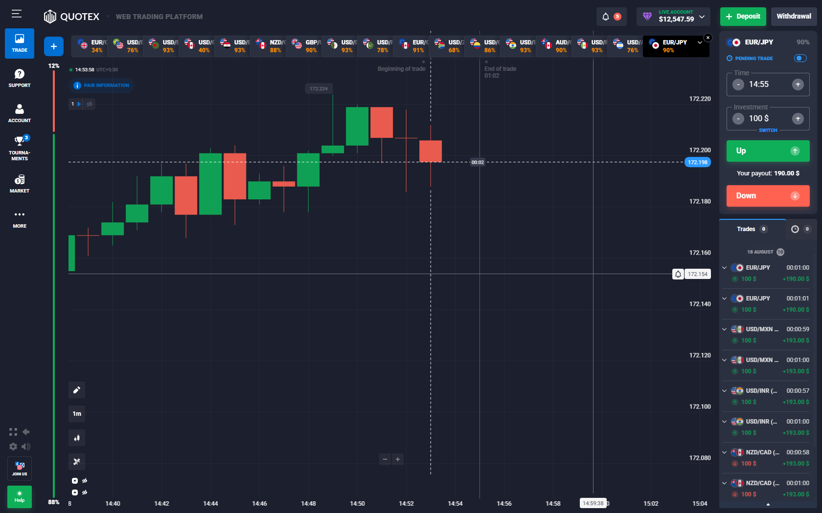 Live Trading Proof